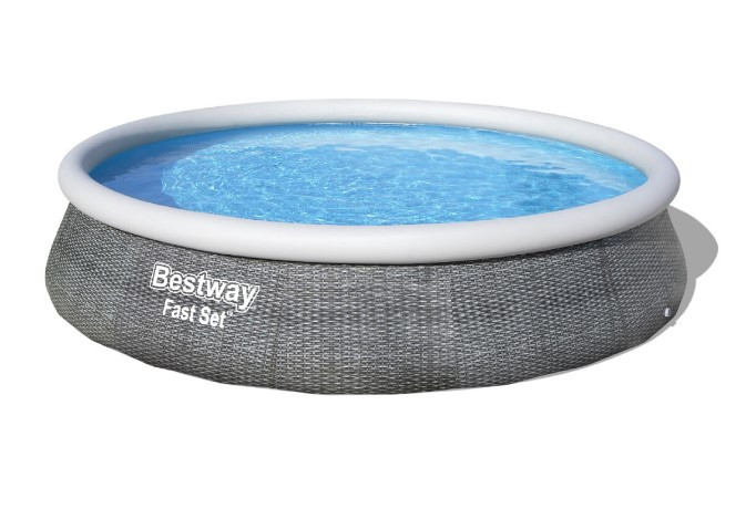Надувной бассейн круглый Bestway 457х107 см с картриджным фильтром