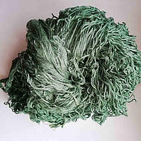 Нитки Мулине Цвет зеленый с сероватым оттенком упаковка 240 грамм