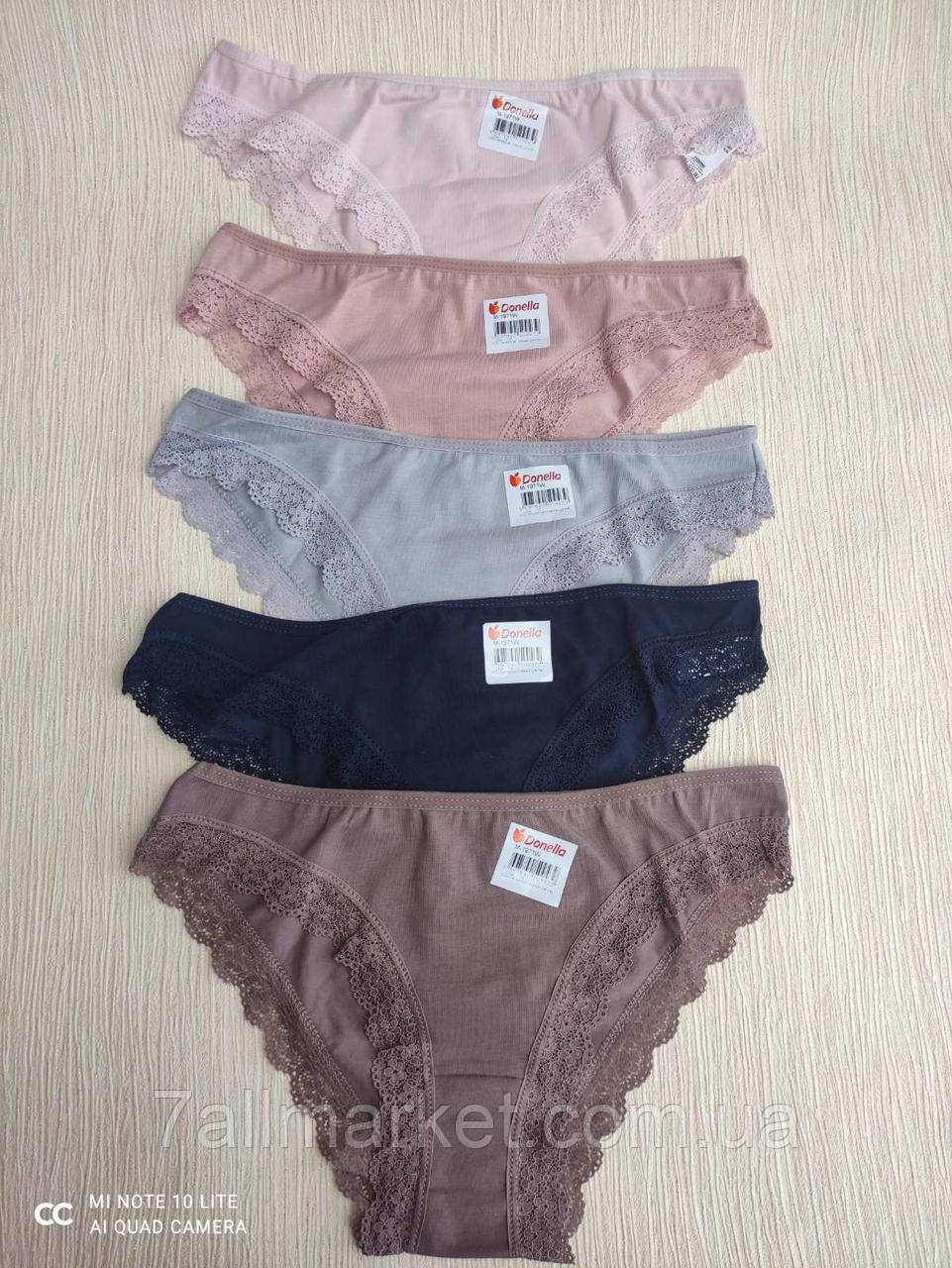 Трусы женские с кружевом, размер S-2XL (1уп/10шт)"DONELLA "купить ...