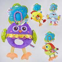 Гр Бр Брязкальце-підвісок м'яка ВМ-89005 (36) "BIMBO", 4 різновиди, з шелесткими елементами, з заводним ме, фото 1