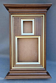 Кіот з карнизами для двох ікон