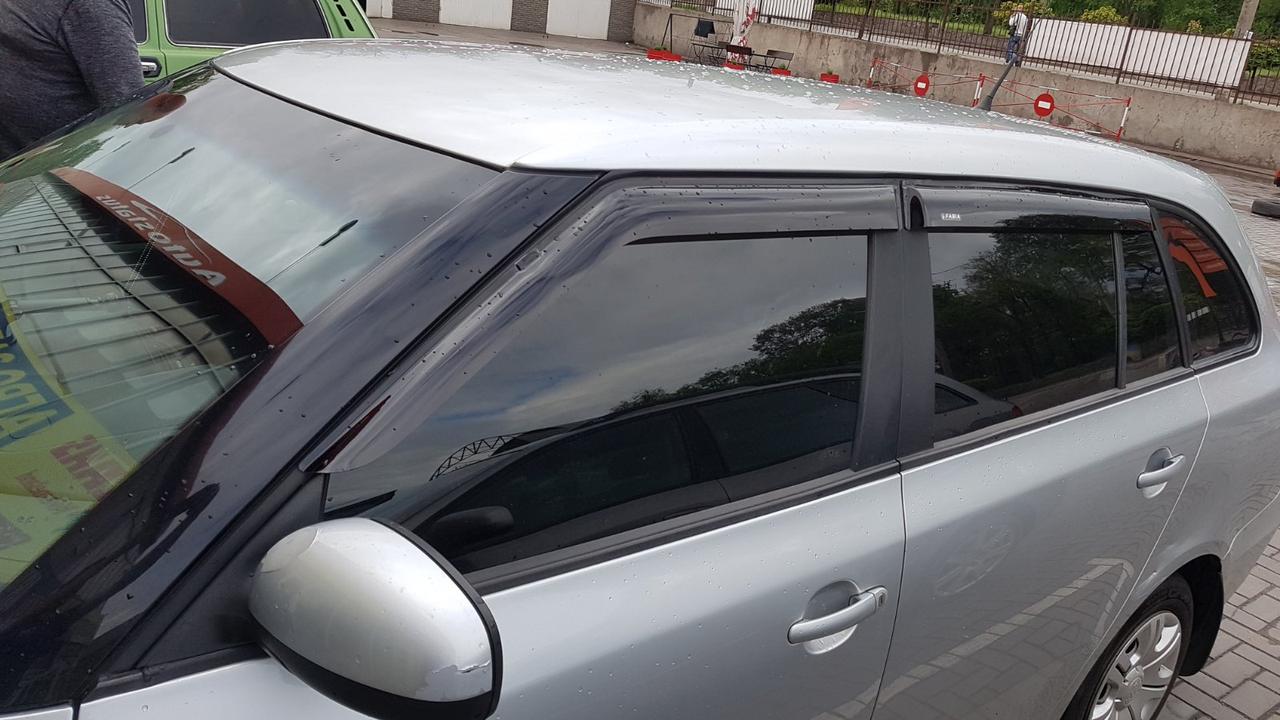 Дефлектори вікон Skoda Fabia COMBI (2007-2014), фото 1