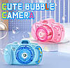 Дитячий фотоапарат для мильних бульбашок BUBBLE CAMERA, фото 3