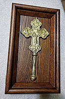 Кіот дубовий для хреста, фото 5
