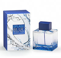 Туалетна вода Antonio Banderas Splash Blue Seduction For Men (Антоніо Бандерас Сплеш Мен) Уцінка, без слюди!