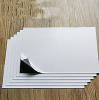 Магнитный винил лист с клеевым слоем 0,7 мм формат А-4