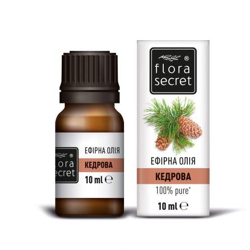 Ефірна олія кедра FLORA SECRET, 10 мл