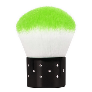 М'яка щітка для видалення пилу кругла, чорний