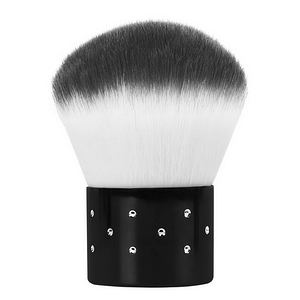 М'яка щітка для видалення пилу кругла, чорна