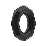 Ерекційне кільце Power Plus Cockring 4 Black, фото 2