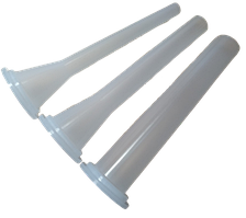 Насадки до шприца для ковбаси Ø 10, 18 и 25 мм