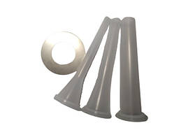 Набір насадок для ковбаси Ø 10, 18 и 25 мм до м'ясорубки ТС12