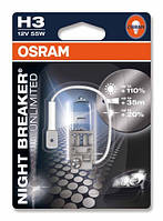 Osram Night Breaker Unlimited +110% 64151NBU-01B H3 55W 12V PK22S BLI1DK