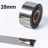 Фольга 35 мм для гарячого тиснення 120 м срібло