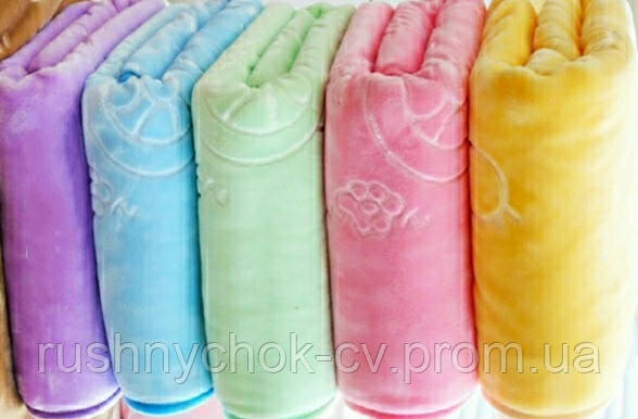 Ковдра дитяча 105*105 см. м'яка