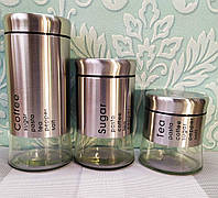 Набір для цукру, чаю та кави A-PLUS | | Набір пляшечок | Набір ємностей