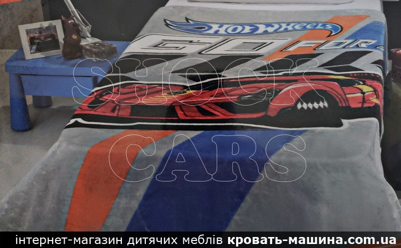 Ковдра Ferrari Hot Wheels покривало плюш 160х220 ексклюзив Original ліцензія