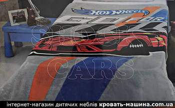 Ковдра Ferrari Hot Wheels покривало плюш 160х220 ексклюзив Original ліцензія