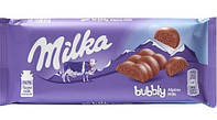 Молочный пористый шоколад Milka Bubble 95гр. Австрия