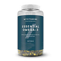 Жирные кислоты MyProtein Essential Omega 3, 250 капсул