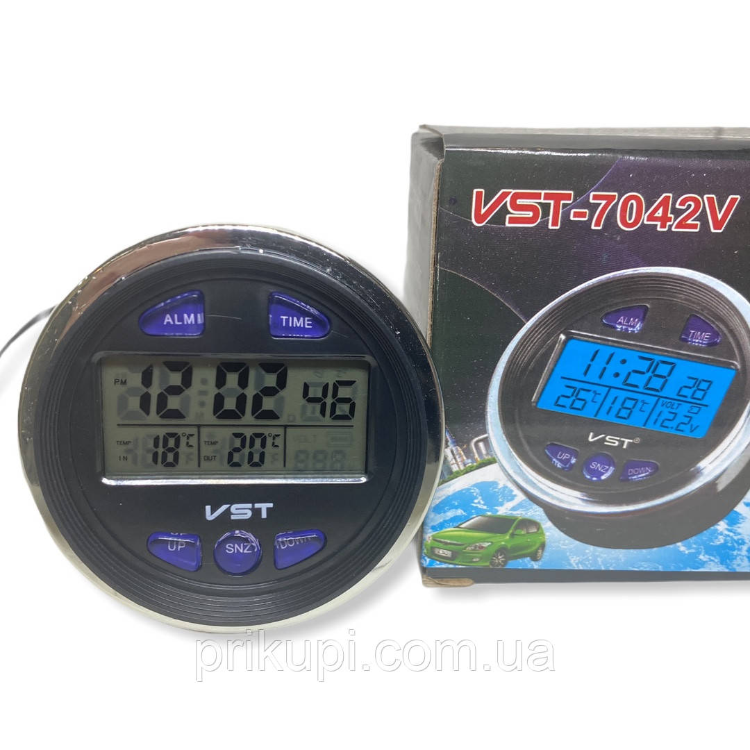 Автомобильные Часы С Вольтметром Купить