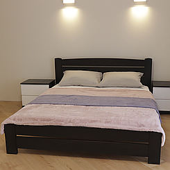 Ліжко дерев'яне двоспальне Дональд Maxi (масив бука)
