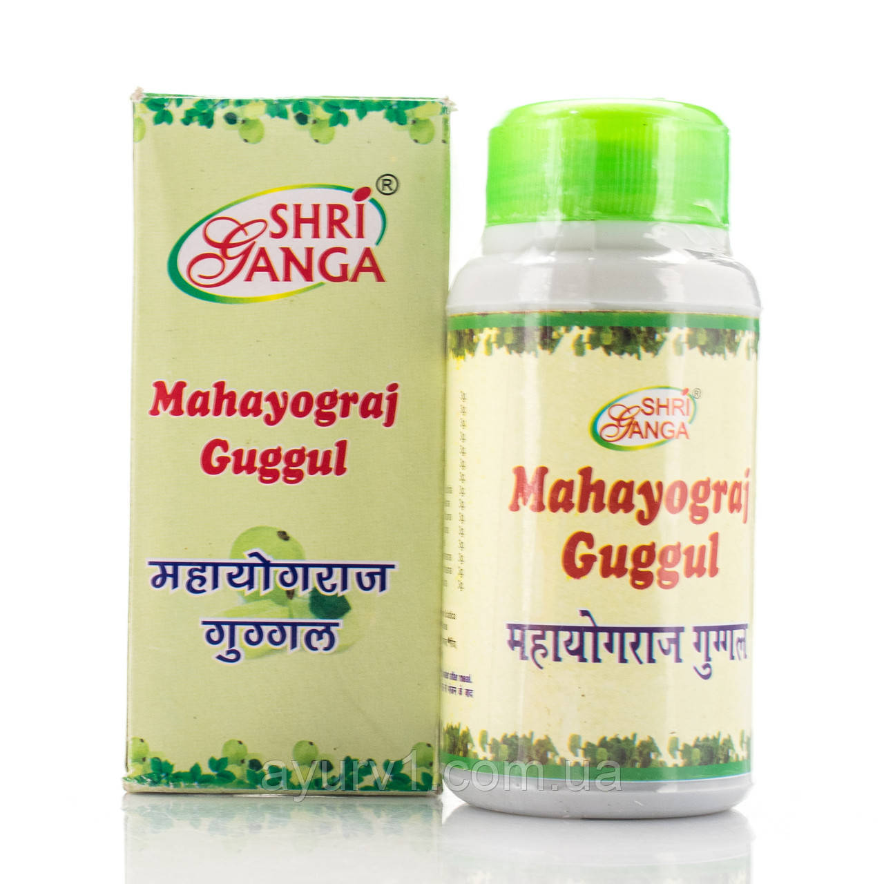 Махайогарадж гуггул, Шрі Ганга/Mahayograj guggul, Shri Ganga /100 г- 260, 280 таб