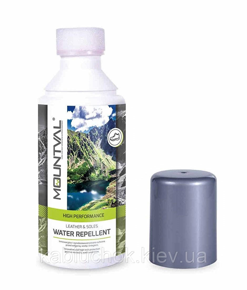 Водоотталкивающая пропитка для гладкой кожи и подошвы Mountval Water ...