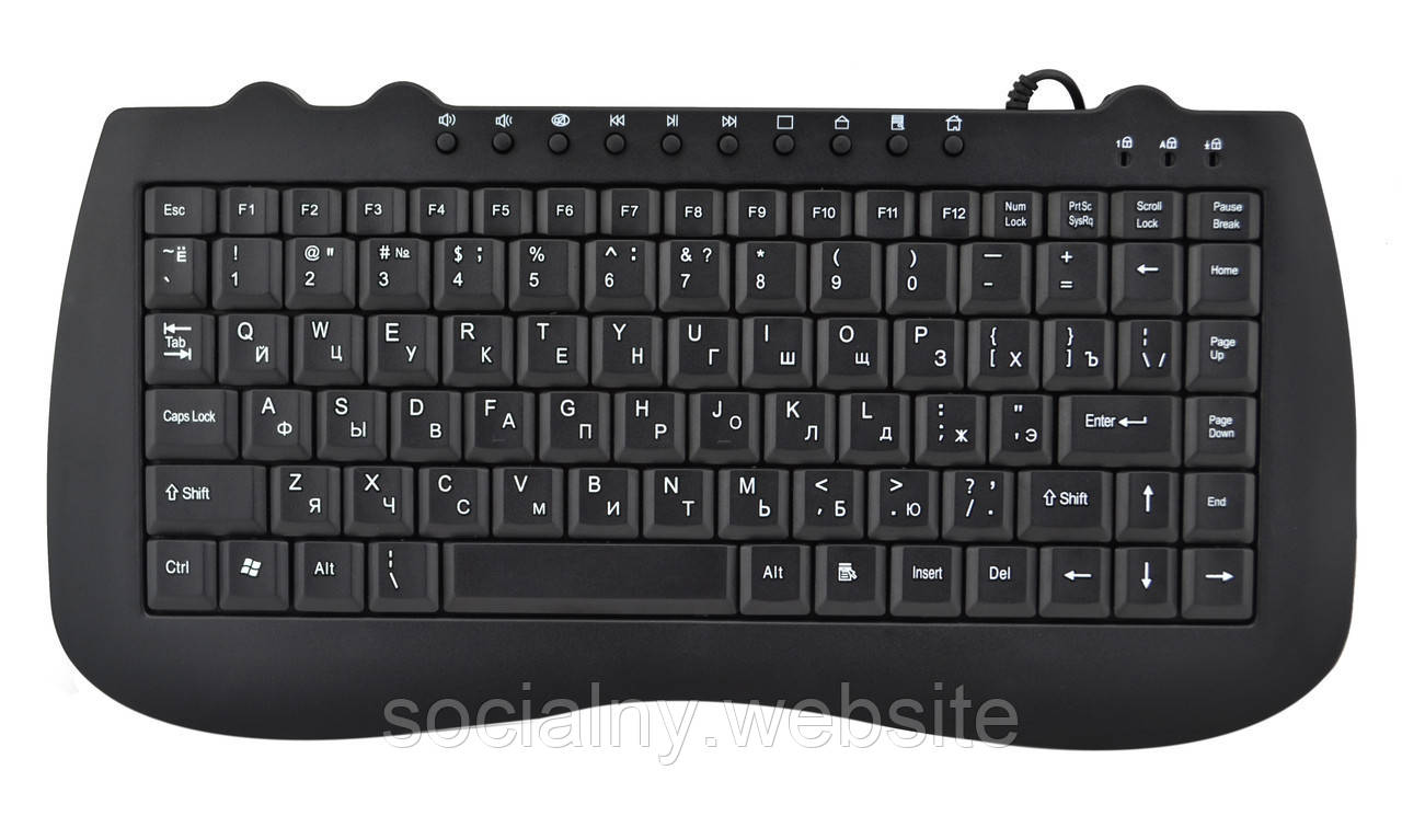 Клавіатура міні провідна USB Polygold PG-945