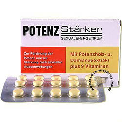 Таблетки - PotenzStarker, 30 таб.