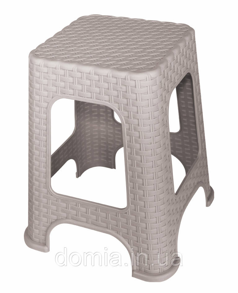 Табурет РОТАНГ (38 x 38 x 45 см) Elif Plastic, Туреччина Е-421