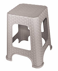 Табурет РОТАНГ (38 x 38 x 45 см) Elif Plastic, Турция Е-421