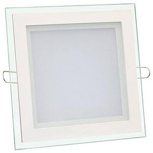 Світильник світлодіодний Biom GL-S6 W 6Вт квадратний білий (LF-6)