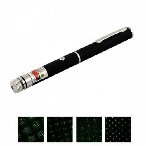 Зеленая лазерная указка 100 мВт с 5 насадками LZ 8420 5в1 800m WAT (100) - фото 10 - id-p1419579487