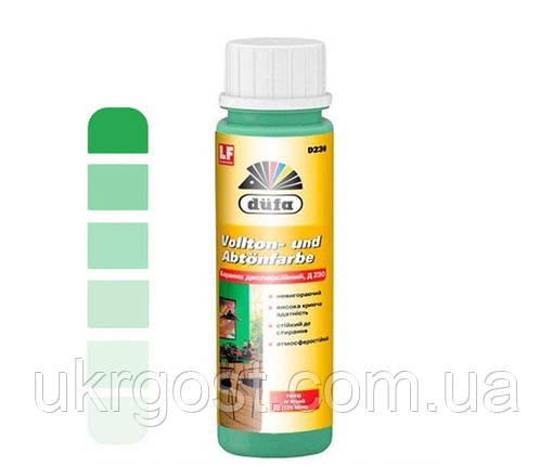 Барвник для фарб Dufa Vollton- und Abtonfarbe D230 125 М'ята 750 мл, фото 1