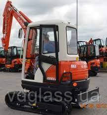 Заднє,бокове скло на міні-екскаватор Kubota KX61-3,триплекс