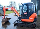 Заднє,бокове скло на міні-екскаватор Kubota KX61-3,триплекс, фото 7