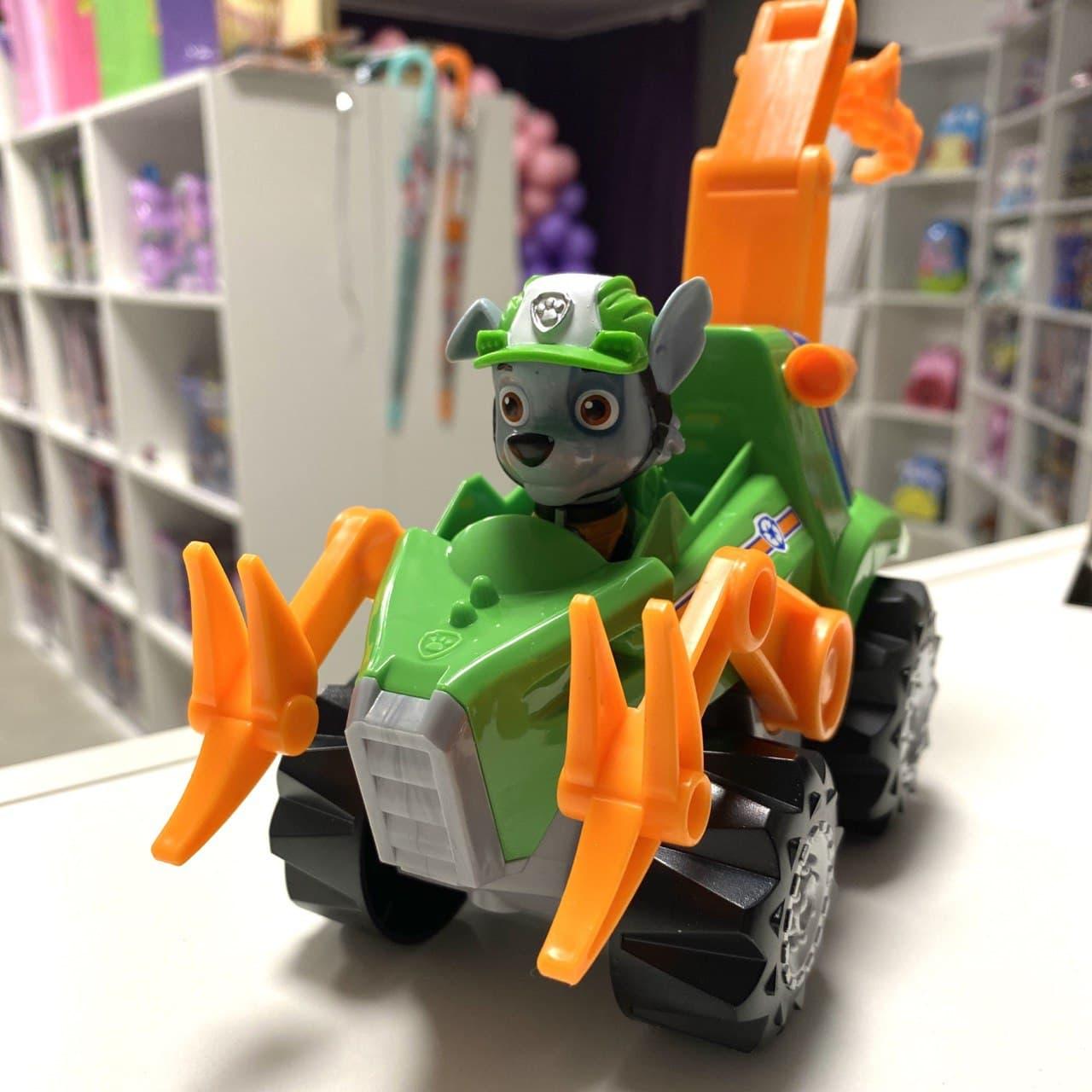 Машинка з фігуркою Paw Patrol Dino Рокі Щенячий патруль Spin Master (6059988)