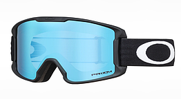 Гірськолижна маска дитяча Oakley Line Miner S (Youth) Matte Black Лінза Prizm Sapphire Iridium
