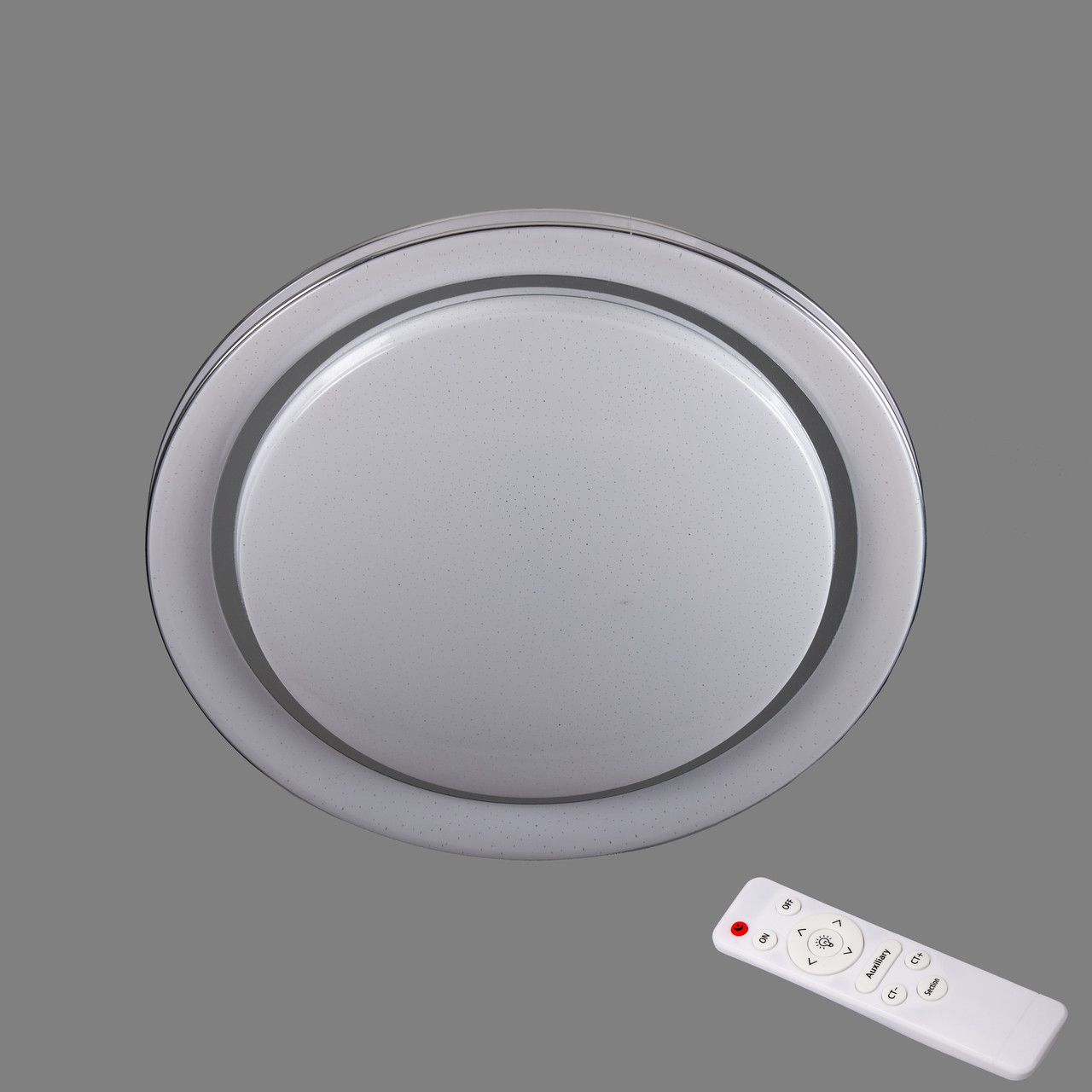 Кругла світлодіодна люстра з пультом керування 27W*2 DIMMER 3000-6000K