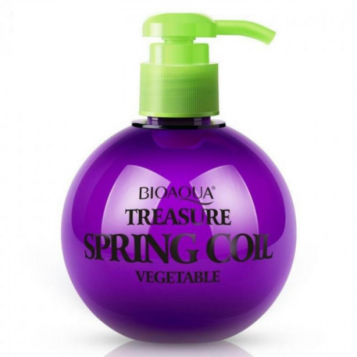 Эластин BIOAQUA Treasure Spring Coil Vegetable для укладки волос с восстанавливающим эффектом 250 г - фото 1 - id-p1419603055