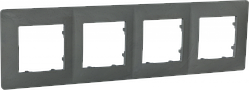 Рамка 4-а CLASSIC PLANK, базальт (арт. PLK1040731)