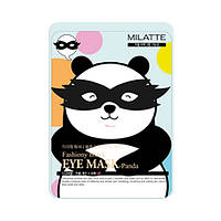 Маска от морщин и темных кругов вокруг глаз Milatte Fashiony Black Eye Mask Panda 10 г