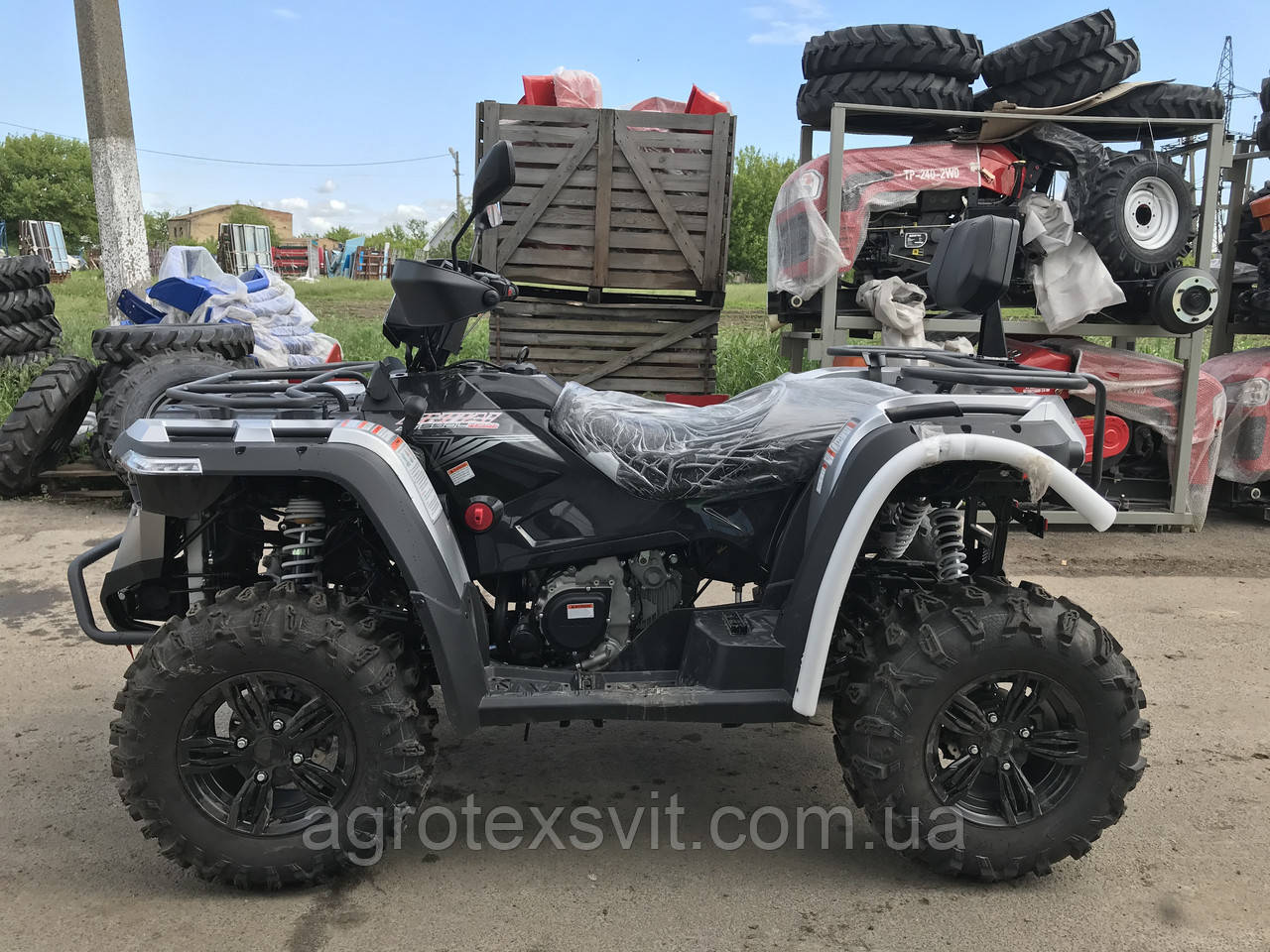 Квадроцикл Linhai M550L EFI инжектор - фото 3 - id-p1390496013