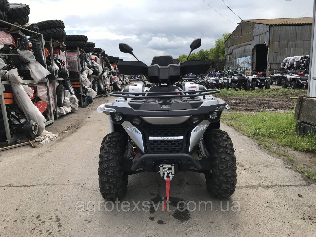 Квадроцикл Linhai M550L EFI инжектор - фото 4 - id-p1390496013