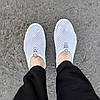 Білі сліпони кеди тапочки аквашузи чоловічі літні кросівки сітка, фото 3