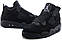 Чоловічі баскетбольні кросівки Air Jordan Retro 4 Black Cat, фото 2
