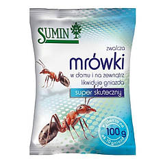 Інсектицид Sumin від мурах 100г Польща