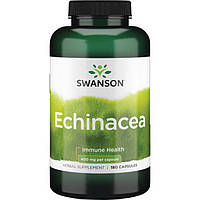 Ехінацея зміцнення імунітету, Echinacea, Swanson, 400 мг, 180 капсул