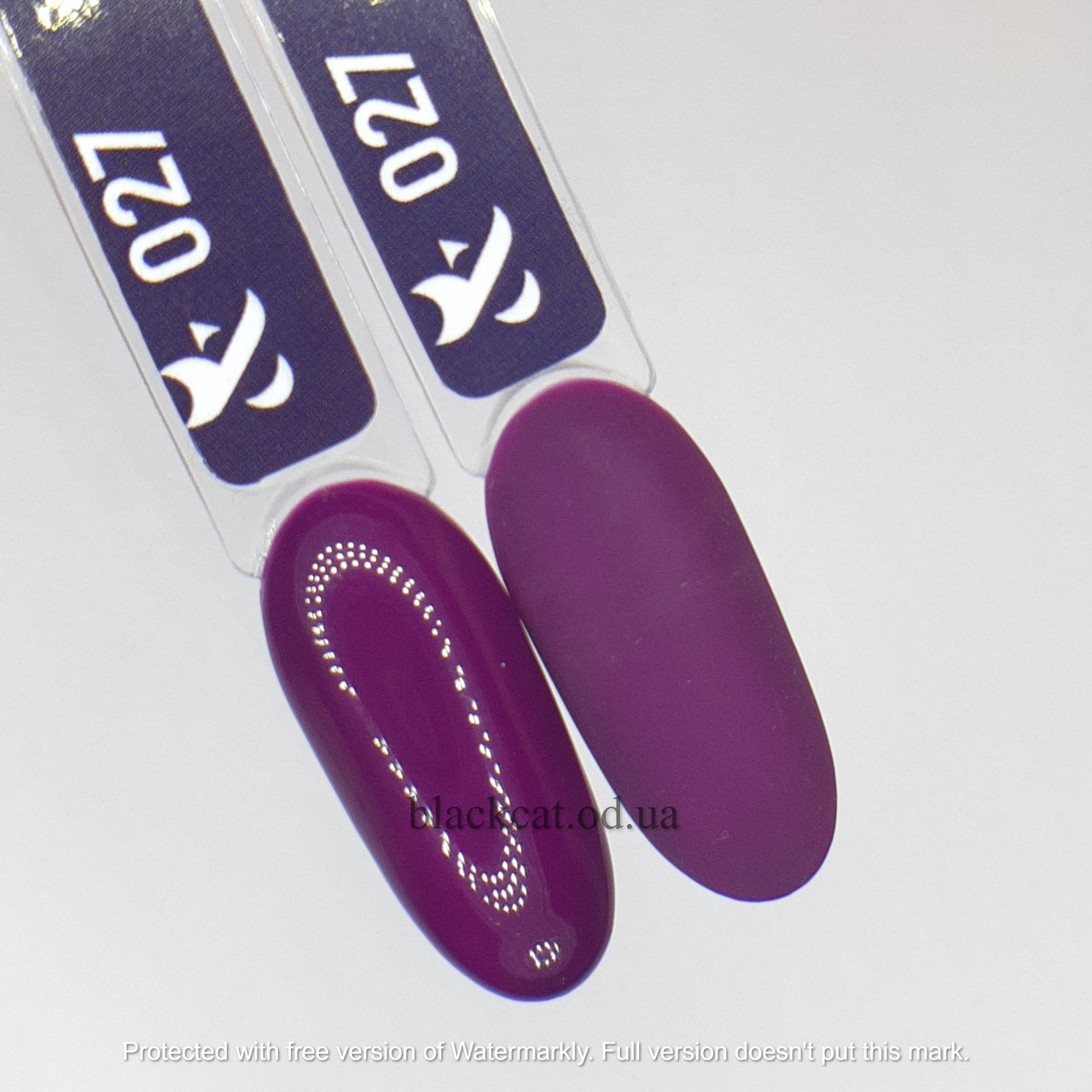 Гель лак фиолетовый F.O.X gel-polish Euphoria, 6ml №608